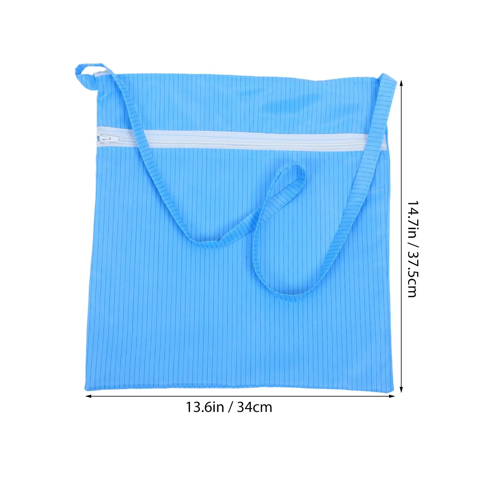 Sac de sport antistatique sans poussière, monocouche, lavable à la main, réutilisable, pour vêtements, chambres propres, Machine à laver, rangement du linge
