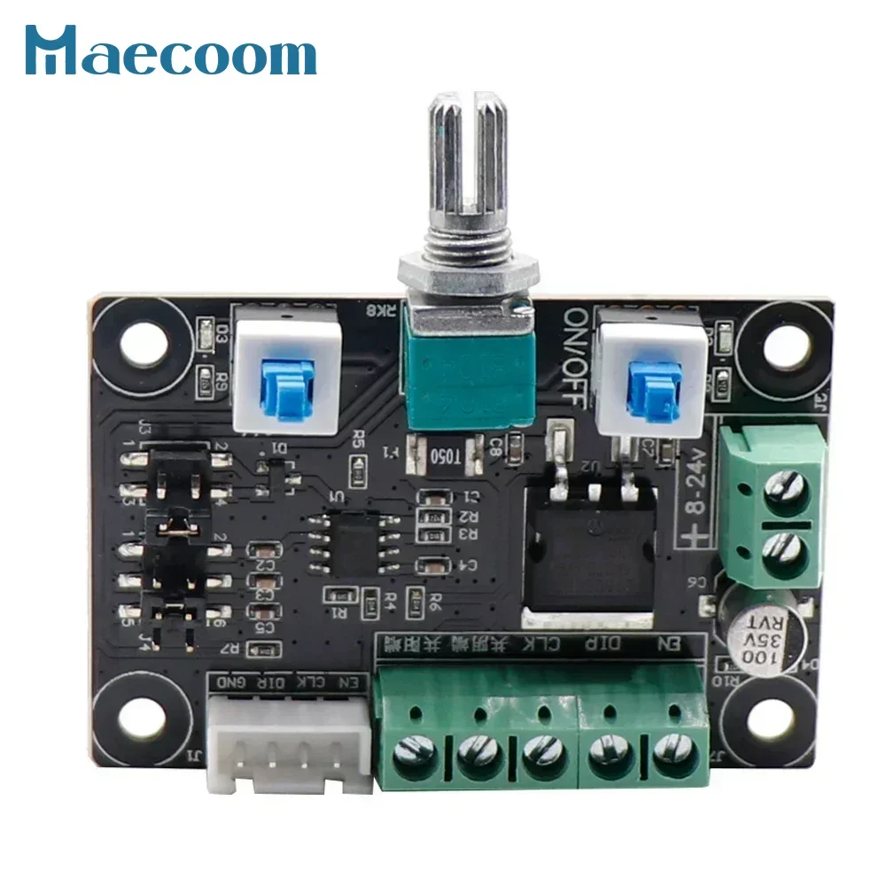 

DC 12V 24V MKS OSC Stepper Motor Pulse Signal Generator Module for Stepper Motor Driver Speed Regulator Driver Controller