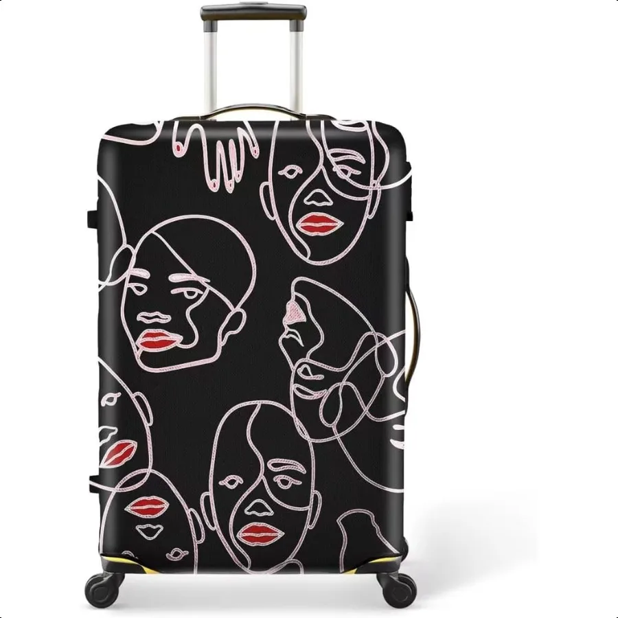 

24 Inch PVC Lage Protector Covers for TSA Appd Clear Suitcase Cover Protector Transparent Lage Protective Cover Set Figure Suit