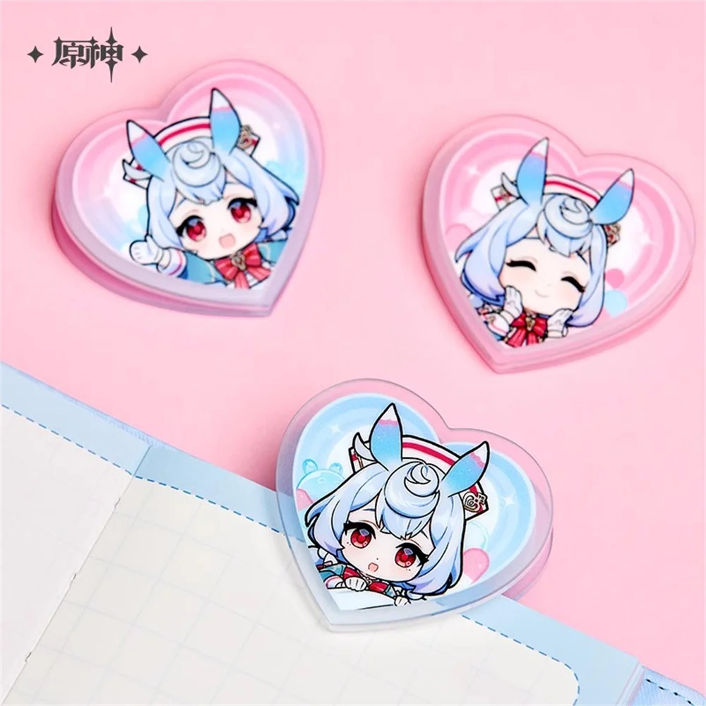 Official Game Genshin Impact Sigewinne Planner Notebook Book Acrylic Clip Cosplay Kids Gift Cute Pre-order