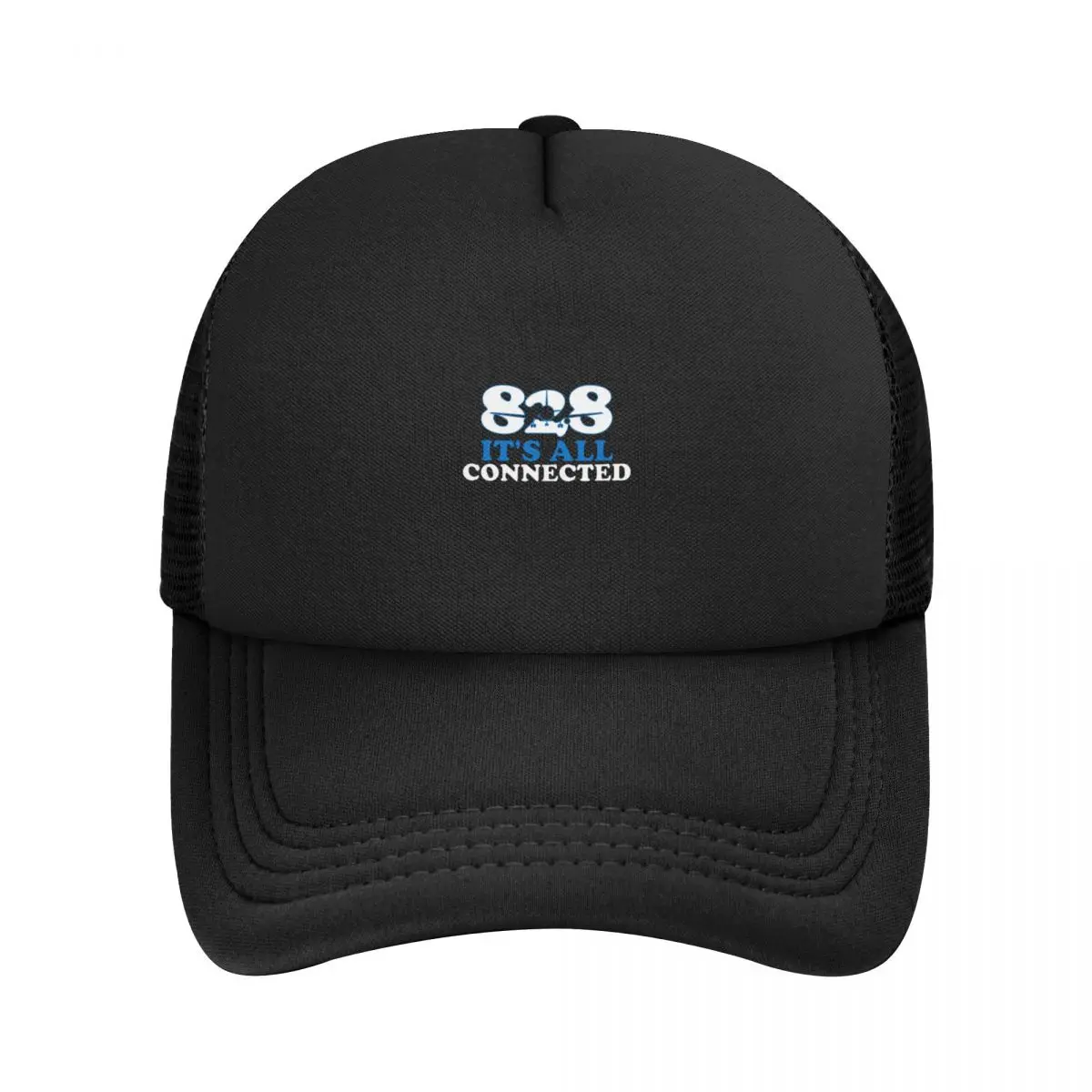 828 Its All Connected Baseball Cap Hat Man Luxury Hood Visor Hats For Women Men's