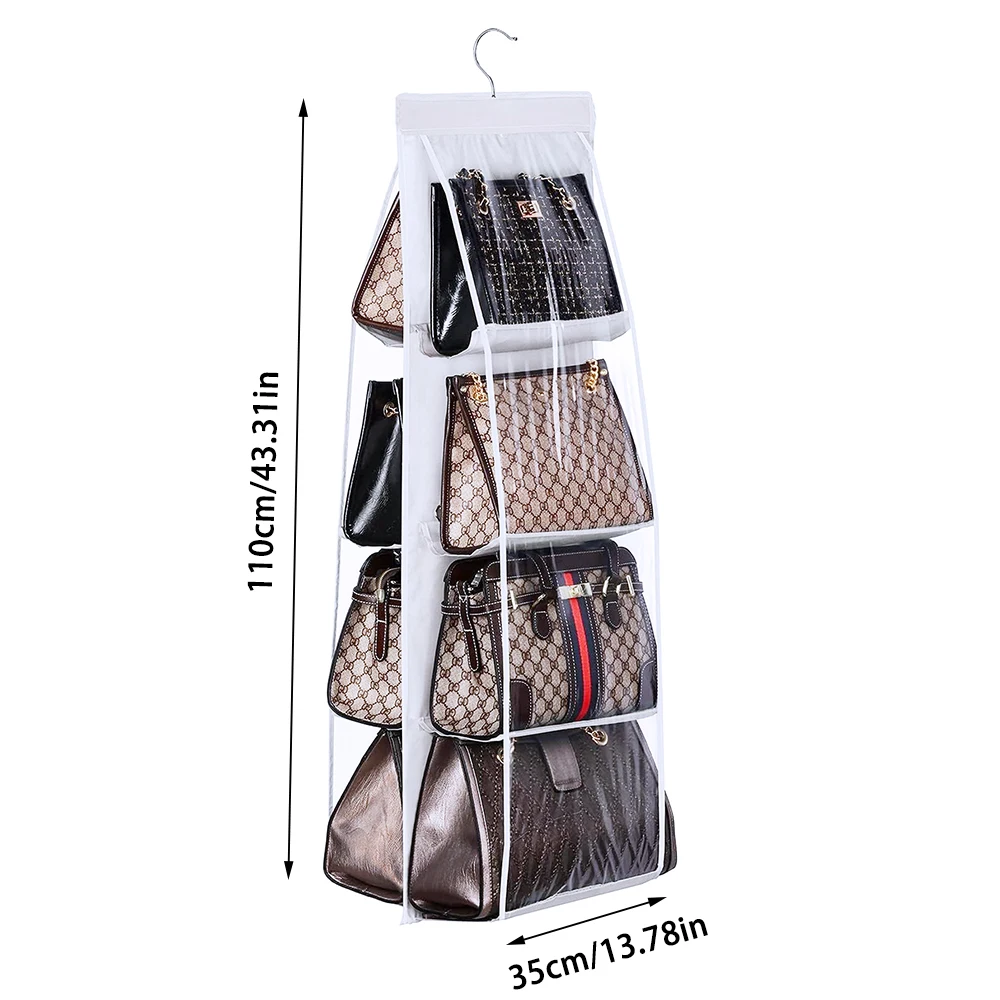 Sac de rangement sac à main organisateur artefact armoire dortoir suspendu ménage étagère de rangeme