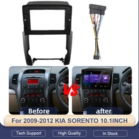 Radio para Auto KIA SORENTO 2009-2012, Pantalla de 10.1 Pulgadas, Android, Estéreo, Reproductor Multimedia, Navegación, Cables, Arnés, Marco