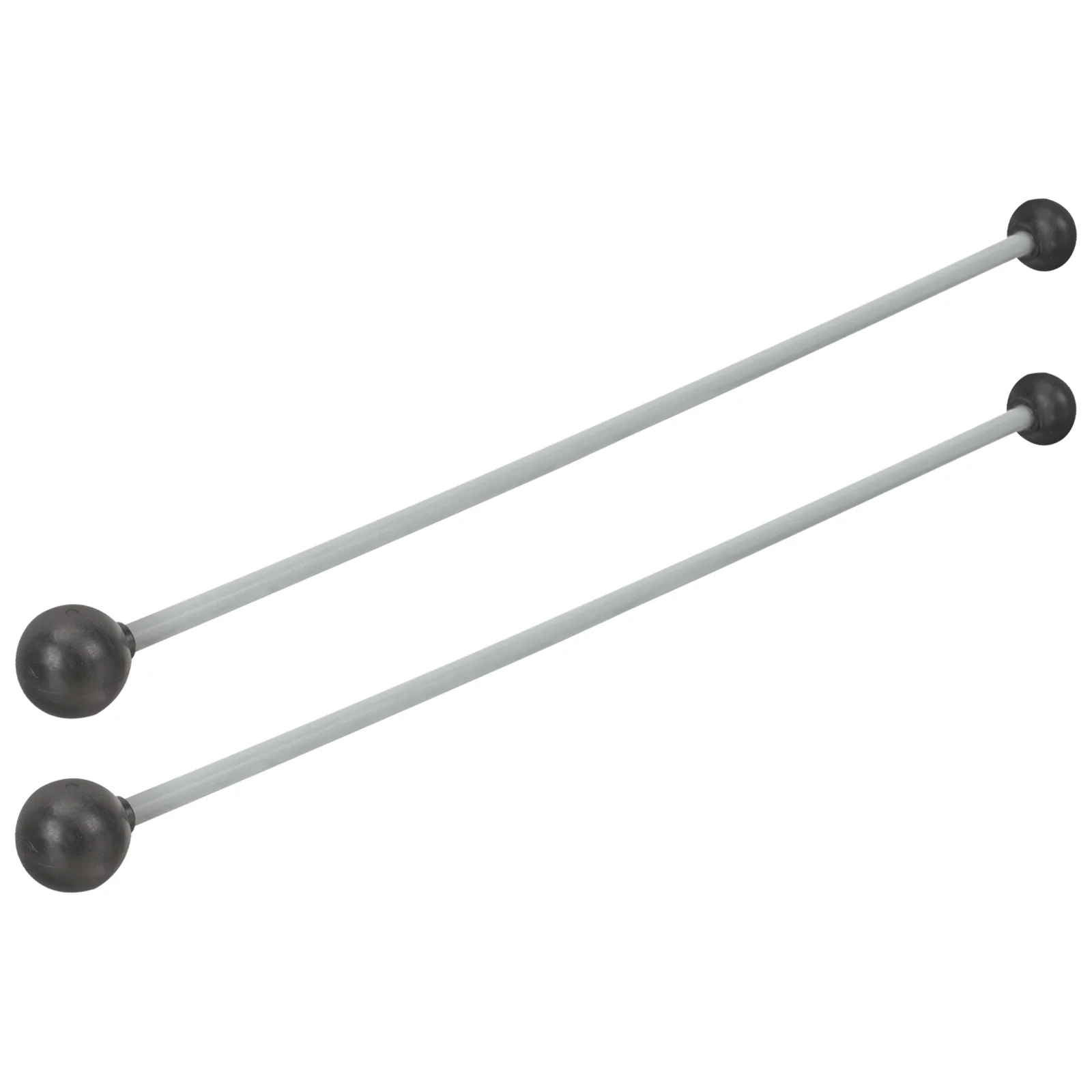 2 Pcs Double Marimba Mallet Tongue Drum Mallets Xylophone Instruments Musical Performance Drumsticks Rubber Child