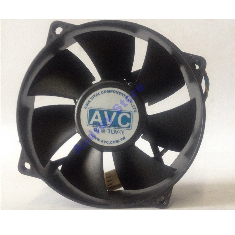 

AVC 9025 9CM 12V 0.7A DA09025T12U 4-wire PWM large air volume fan 42.2CFM 3800rpm air blower for Chassis CPU