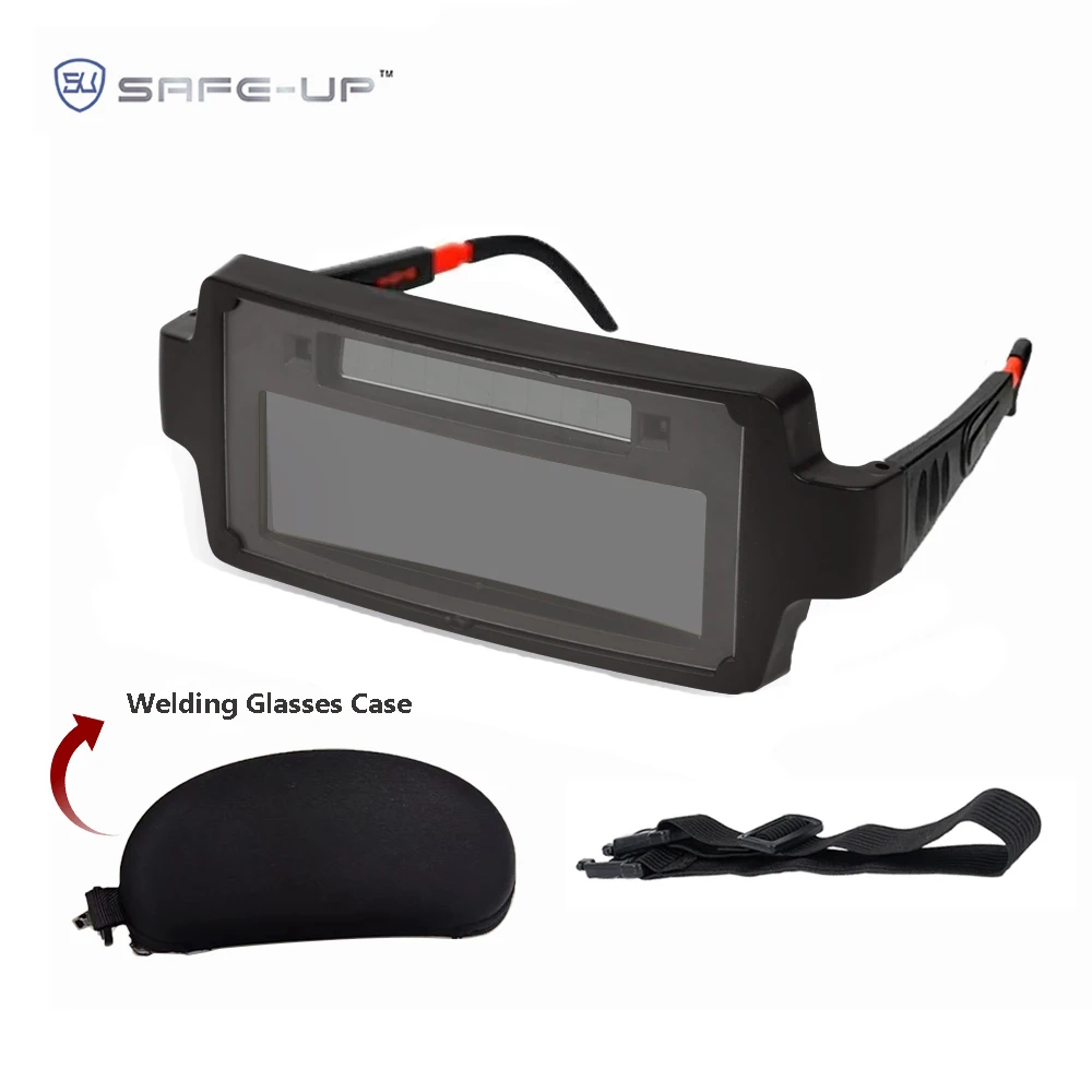 

Welding Glasses Auto Darkening Welding Goggles Anti-glare Extendable for Welders Mask Machine Protection Automatic Dimming