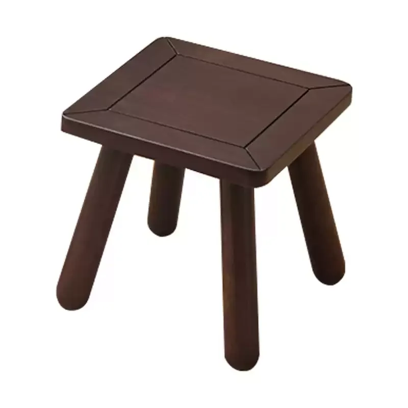 

Solid wood low stool Children's bench Square stool