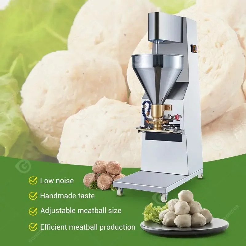 Chicken Fish Meat Ball Maker Home Fishball Meatball Forming Make Machine Production Line Sale For Cooking