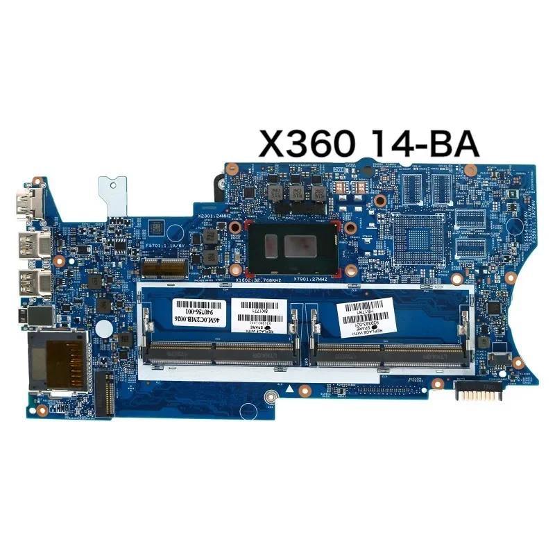 

Материнская плата для ноутбука HP X360 14-BA 17817-1 939383 -601 939383 -001 940756 -001 Материнская плата, 100% протестирована, ОК, полностью работает, бесплатная доставка