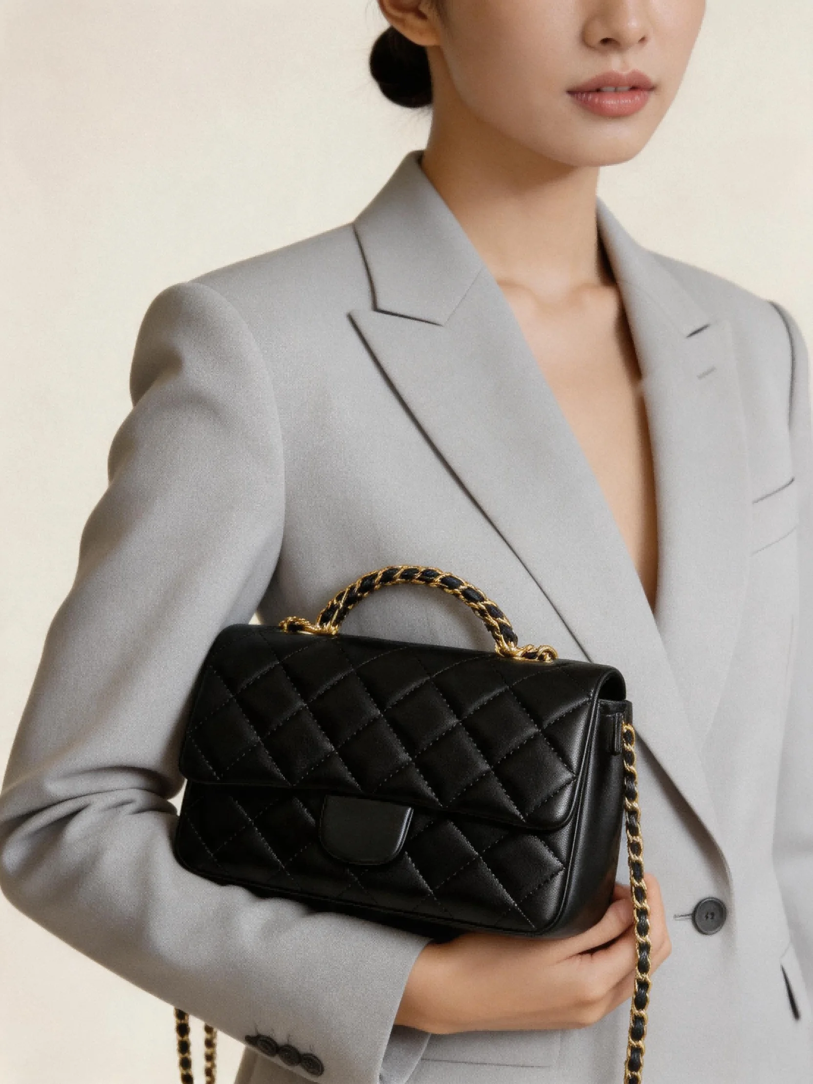 

Crocodile Pattern Genuine Leather Handbag Women Luxury Cowhide Top Handle Elegant Ladies Party Bag