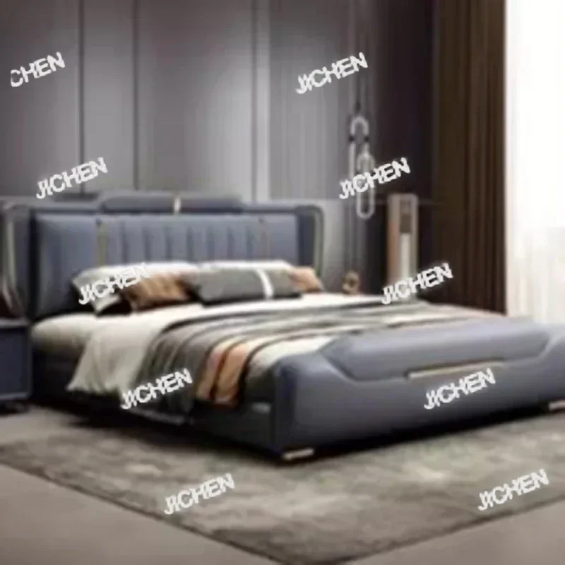 

ZQA двойной полноразмерный каркас кровати Whitr, большая современная кровать изголовья, кровать размера «queen-size», роскошная мебель для спальни Muebles Para Dormitorio, скандинавская мебель