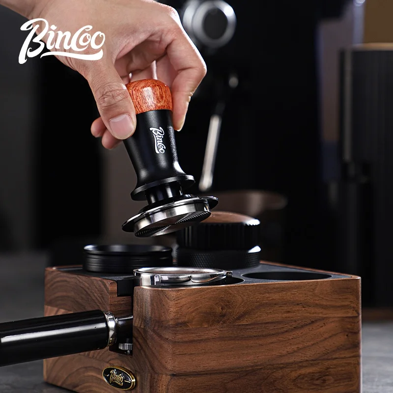 BINCOO Portafilter Storage Base Set 51MM 58MM Coffee Tamper Coffee Distributor Espresso Barista Tools view 3