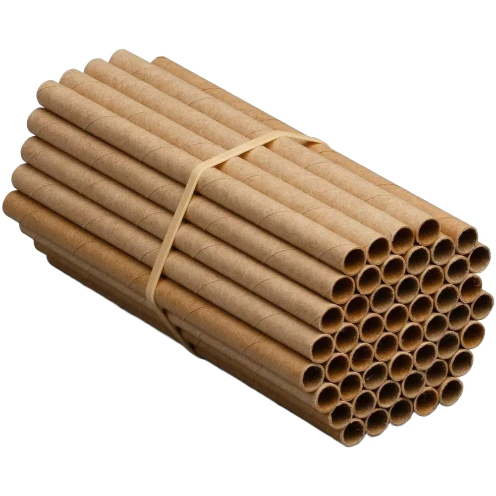 Bee for hotel for Solitary Bees 50PCS Nesting Tubes Set Includes 8mm and 5.3mm Inner Diameter Paper Tubes For Garden Use