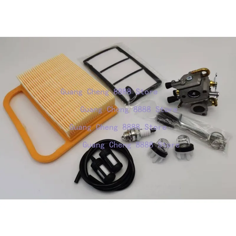 

Применимо к станке для резки TS410 TS420 C1Q-S118 Карбюратор Воздушный фильтр Масляный фильтр Аксессуары для YouTube Свеча зажигания