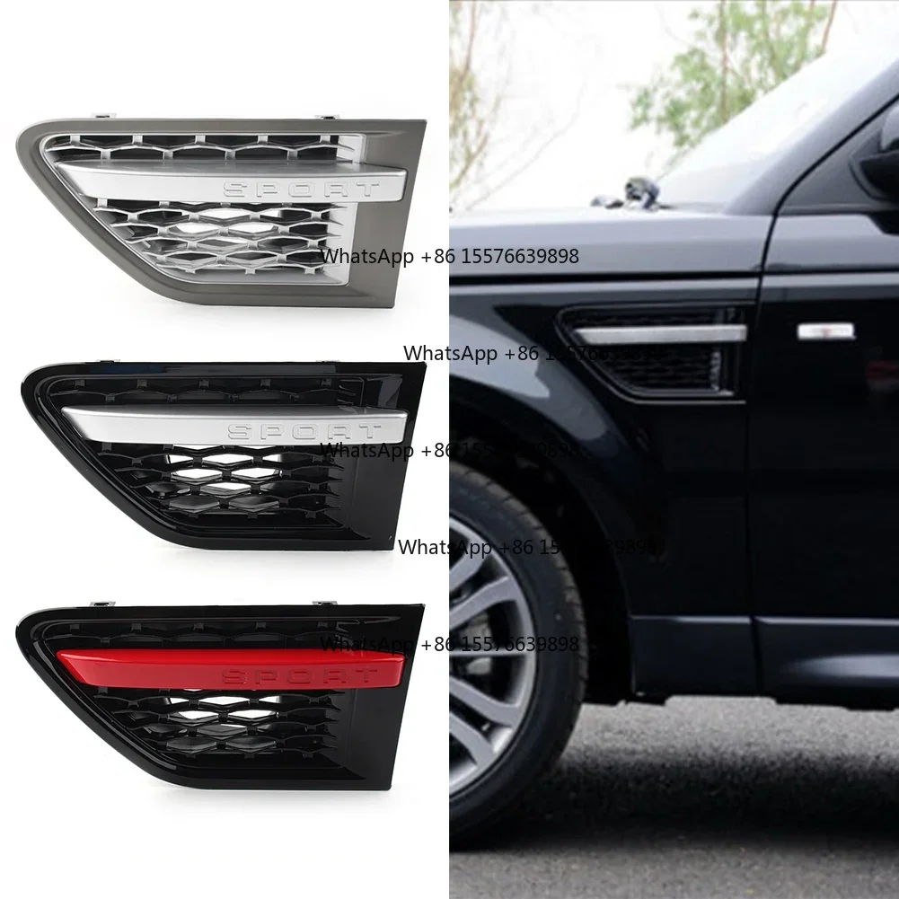 ZOCI-FOR Front Left Side Fender Air Vent Grille Grill For Land Rover Range Rover Sport 2010 2011 2012 2013 ABS Plastic