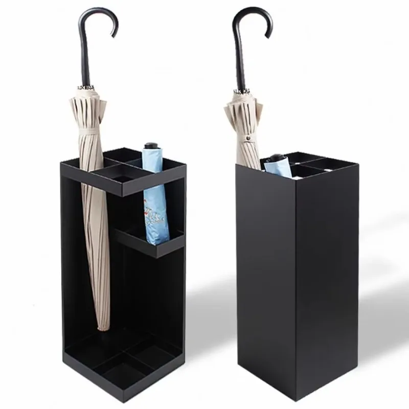 

Floor Bracket Metal Umbrella Rack Storage Basket Fashion Modern Home Furniture