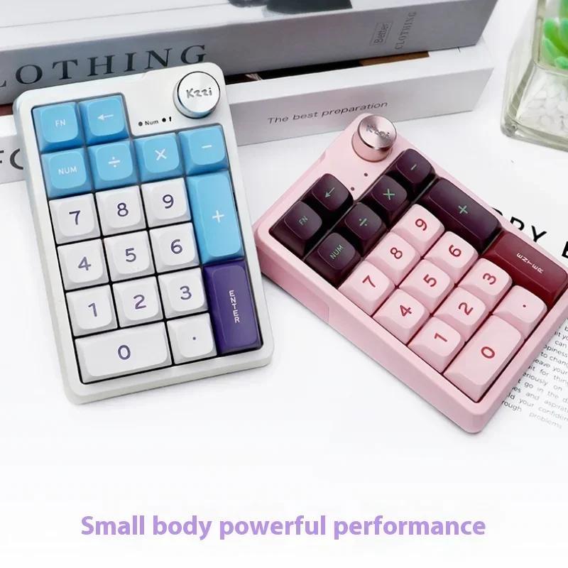 Kzzi K20 Wireless Bluetooth Three-Mode Mechanical Keyboard Hifi Mute Full-Key Hot-Swappable Gasekt Supports Dual Systems image 5