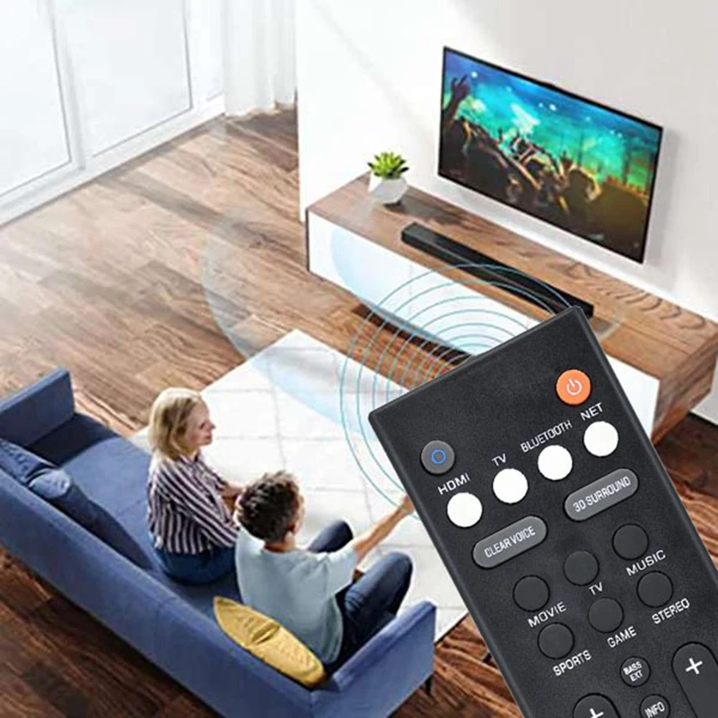 1 PCS Remote Control Replacement ATS-2090 For NEW Speaker Remote Control For Yamaha YAS-209 YAS-109 For ECHO Wall Audio