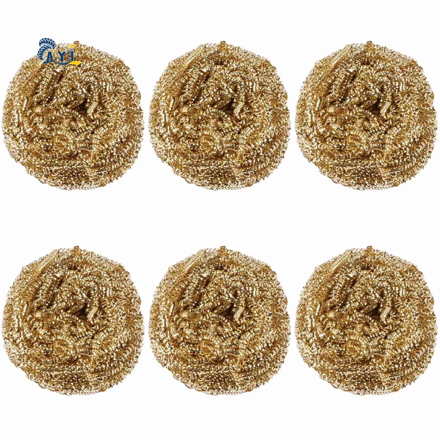 AY03-6 упаковок, чистящая латунная проволока для очистки паяльного жала, сменная чистящая медная проволока для очистителя жала паяльной станции