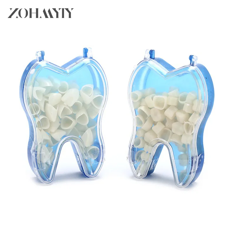 50pcs Dental Porcelain Crown Temporary Crown Temporary Crown For Anterior And Posterior Teeth Oral Equipment