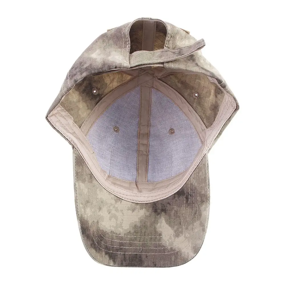 Outdoor Camouflage Hat Baseball Caps Simplicity Army Camo Cap Hats Sport Cycling Caps For Men Adult