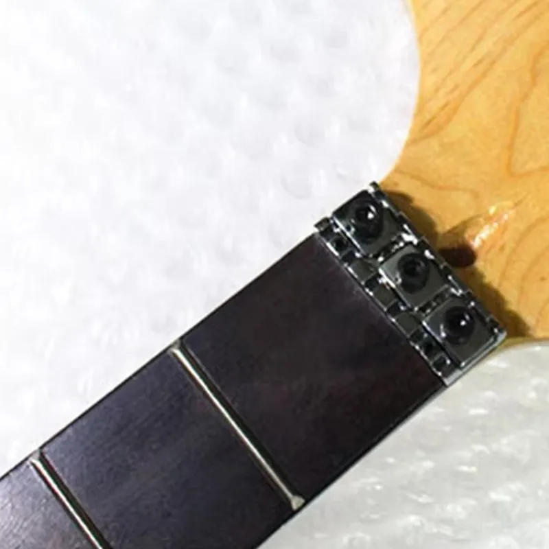 Disado 24 Frets Big Reverse Headstock Maple Electric Guitar Neck Rosewood Fretboard Inlay Dots Glossy Paint Guitar Accessories