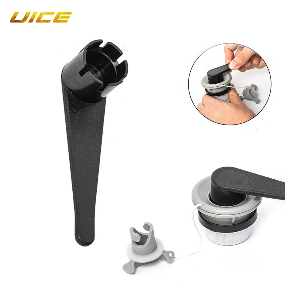 6 Section Key PVC Inflatable Boat Air Valve Wrench Spanner Release Valve Safety Air Valve Lever Repair Kit Boat Accessories