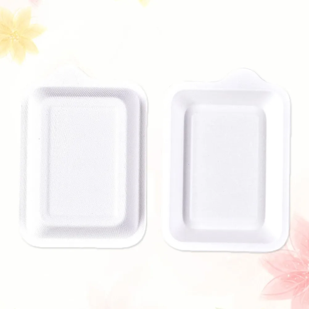 

100 шт. одноразовых бумажных тарелок премиум-класса, прочные, не ломаются, для праздников, свадеб, кейтеринга, вечеринок