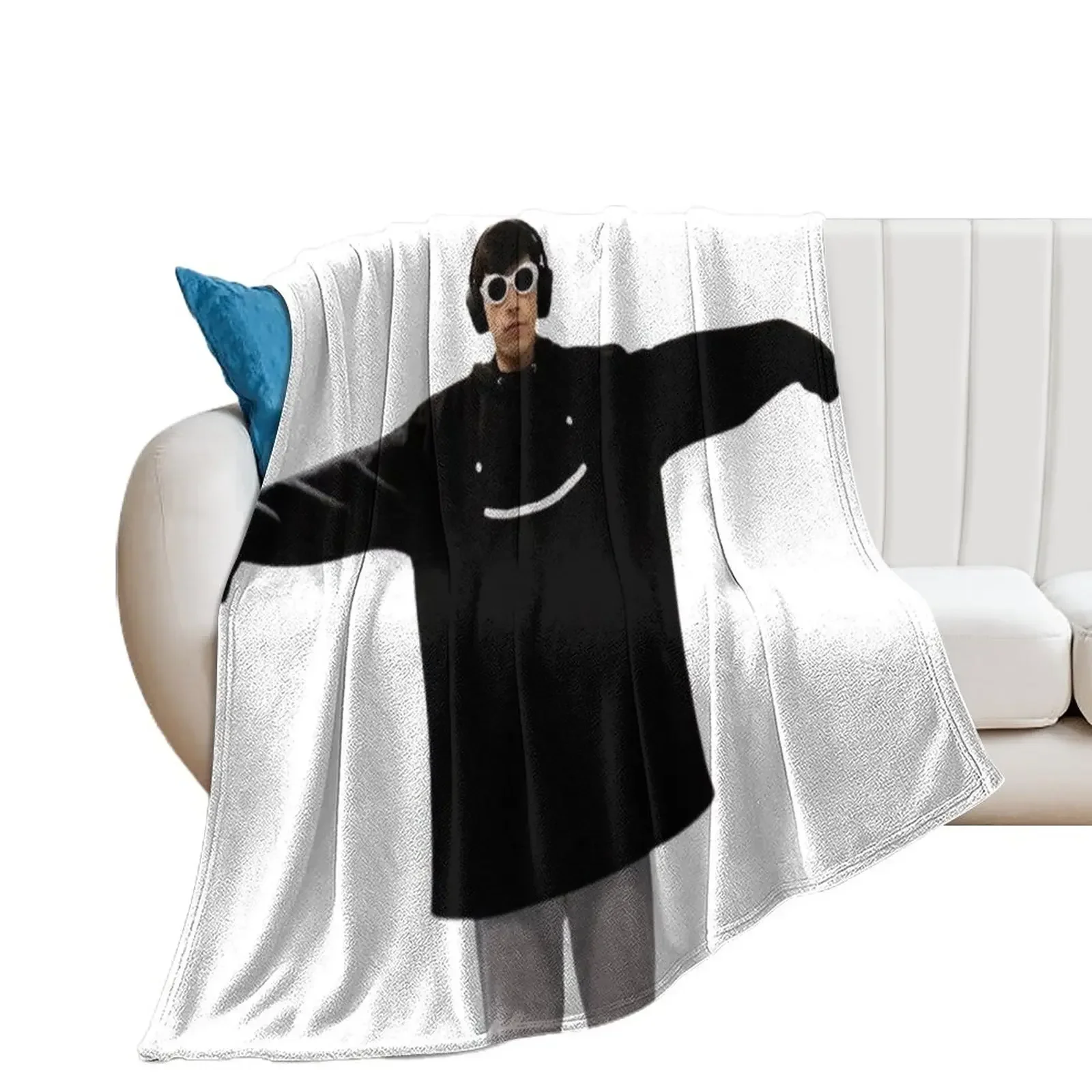 

GeorgeNotFound in dream's merch Throw Blanket sofa bed Bed Fashionable Blankets