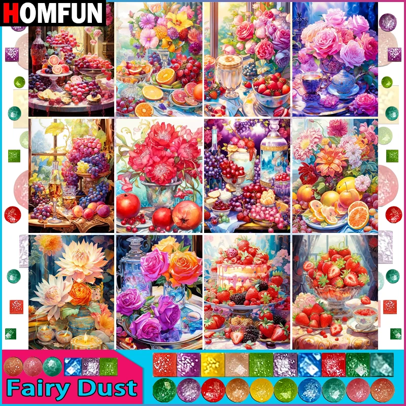 �y�Z�[�����zHOMFUN �d���̕��t���_�C�������h�G��u���i�ԃt���[�c�v�����h�����h�J 5D Diy �_�C�������h�G�����M�t�g