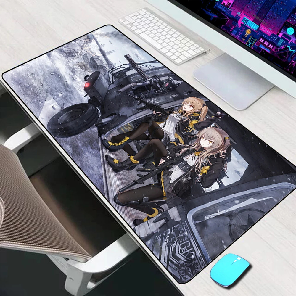 Girls Frontline Large Mouse Pad Gaming Accessories Mouse Mat Keyboard Mat PC Gamer Desk Pad Computer Mousepad Laptop Mausepad