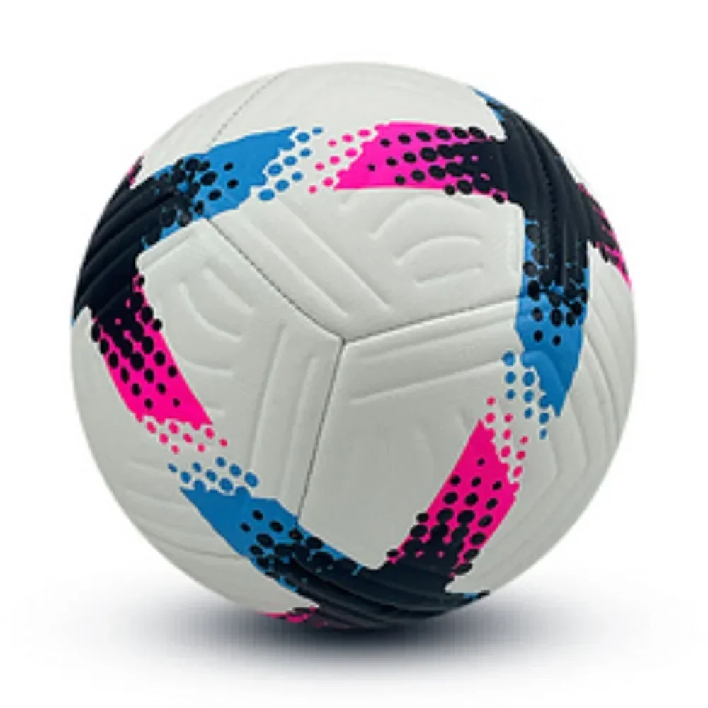 Klassischer PU-Fußball, Standardgröße 5, maschinengenäht, Allzweck, für Männer und Frauen, Outdoor-Sport, Liga-Training, Futbol