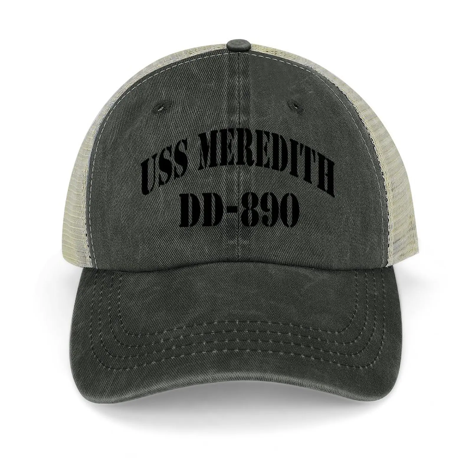 

USS MEREDITH (DD-890) SHIP"S STORE Baseball Cap Military Tactical Cap Hat men fishing hat summer hat Men Golf Wear Women's