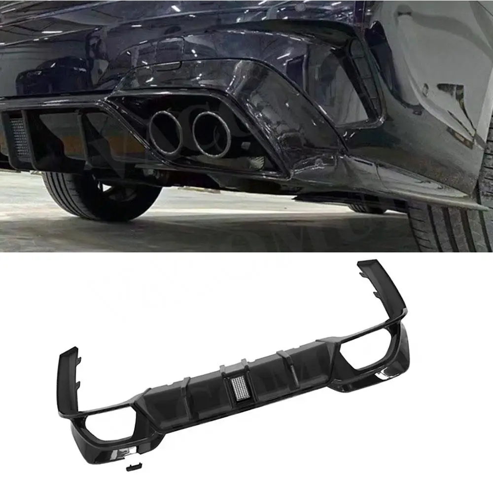 

VACOMUL ABS Rear Bumpers Lip Spoiler With LED Light Bodykits For BMW 3 Series G20 G28 M Sport 2019 2020 2021