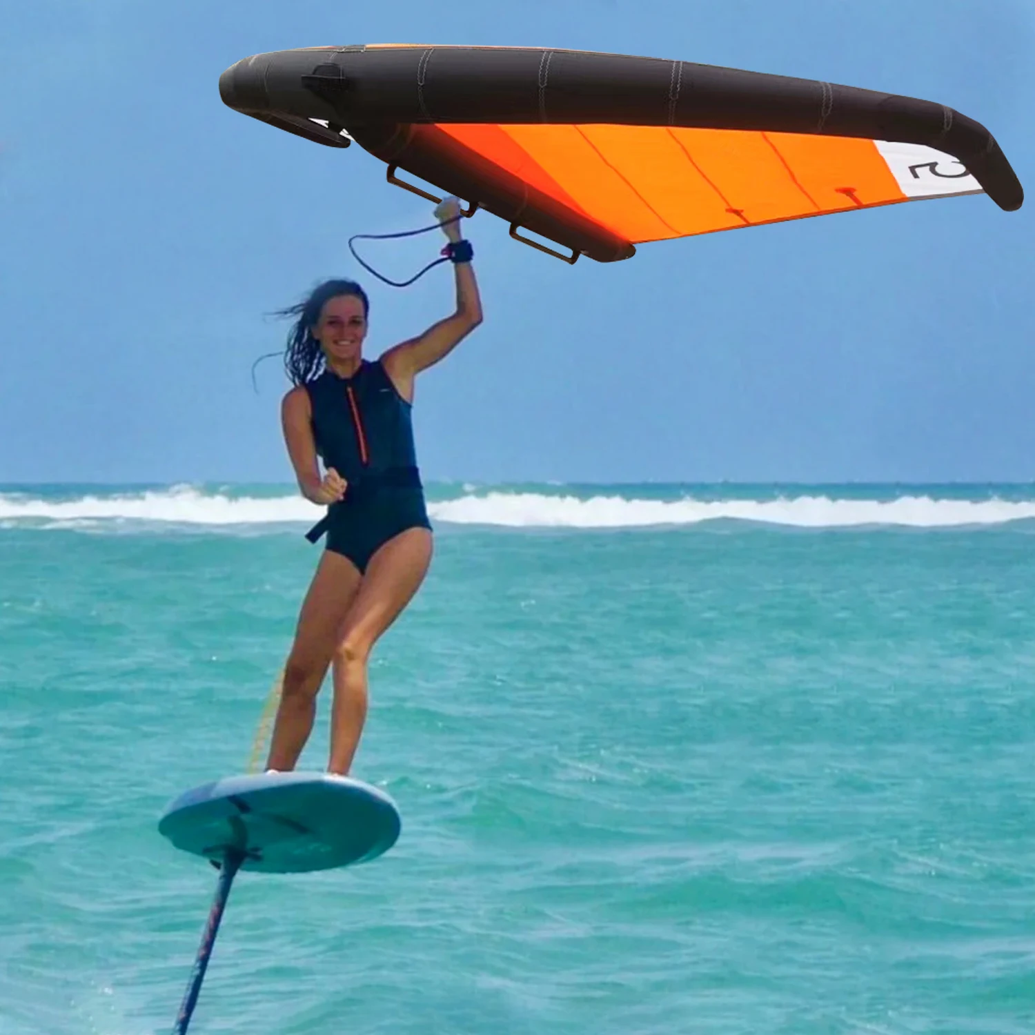 

OEM Outdoor 4m 5m Carbon Foil Hydrofoil for Water Sports Tear Resistant Wingfoil Air Bag Surfboard Wind Kite Surfing Equipment