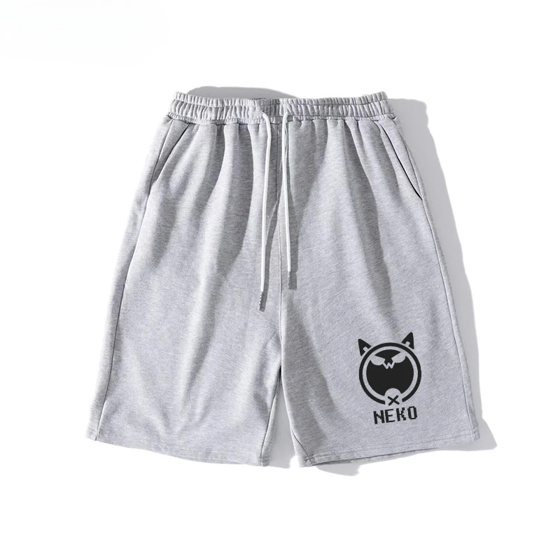 

NEKO Шорты с электронной музыкой, мужские стандартные спортивные штаны с карманами, модные повседневные мужские и женские брюки с пятью точками