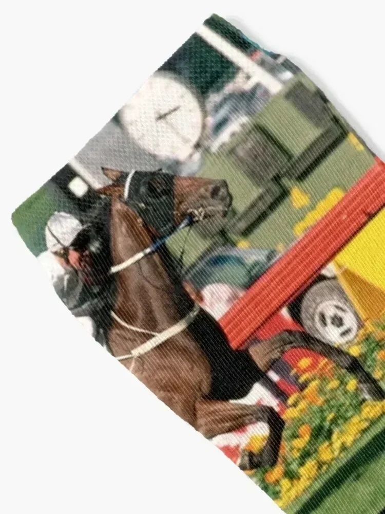 Might and Power winning the 1998 Cox Plate Socks hockey christmas stocking Men's Socks Women's