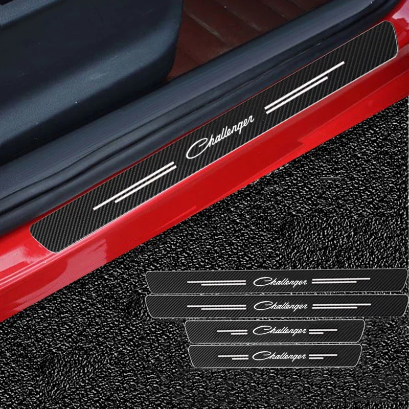 

Carbon Fiber Car Sticker Car Door Trunk Protective Strip Decal For Dodge Challenger 2008 2009 2010 2011 2012 2013 2014 2015 2016
