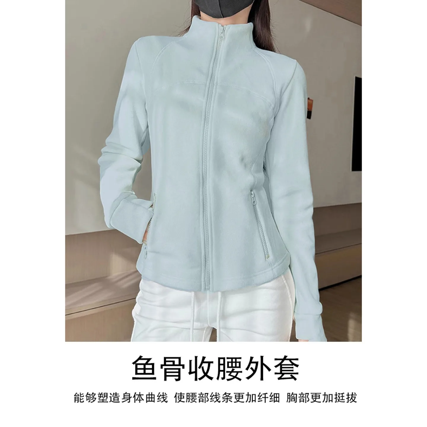 Down Jacket with Fleece Lining for Women 2025 New Style Early Autumn Fleece Jacket Winter Slim-fitting Down Jacket Inner