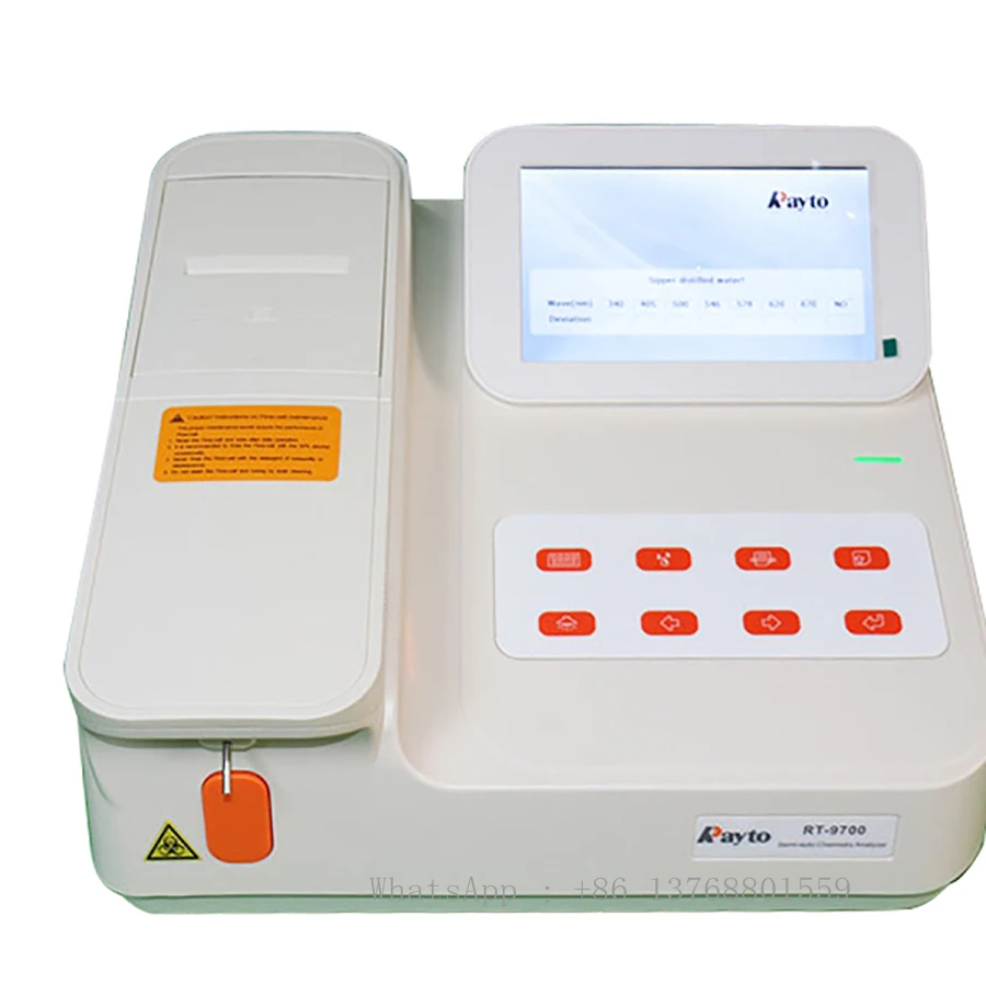 Rayto RT-9700 Chemistry Analyzer Laboratory Blood Analysis Semi Auto