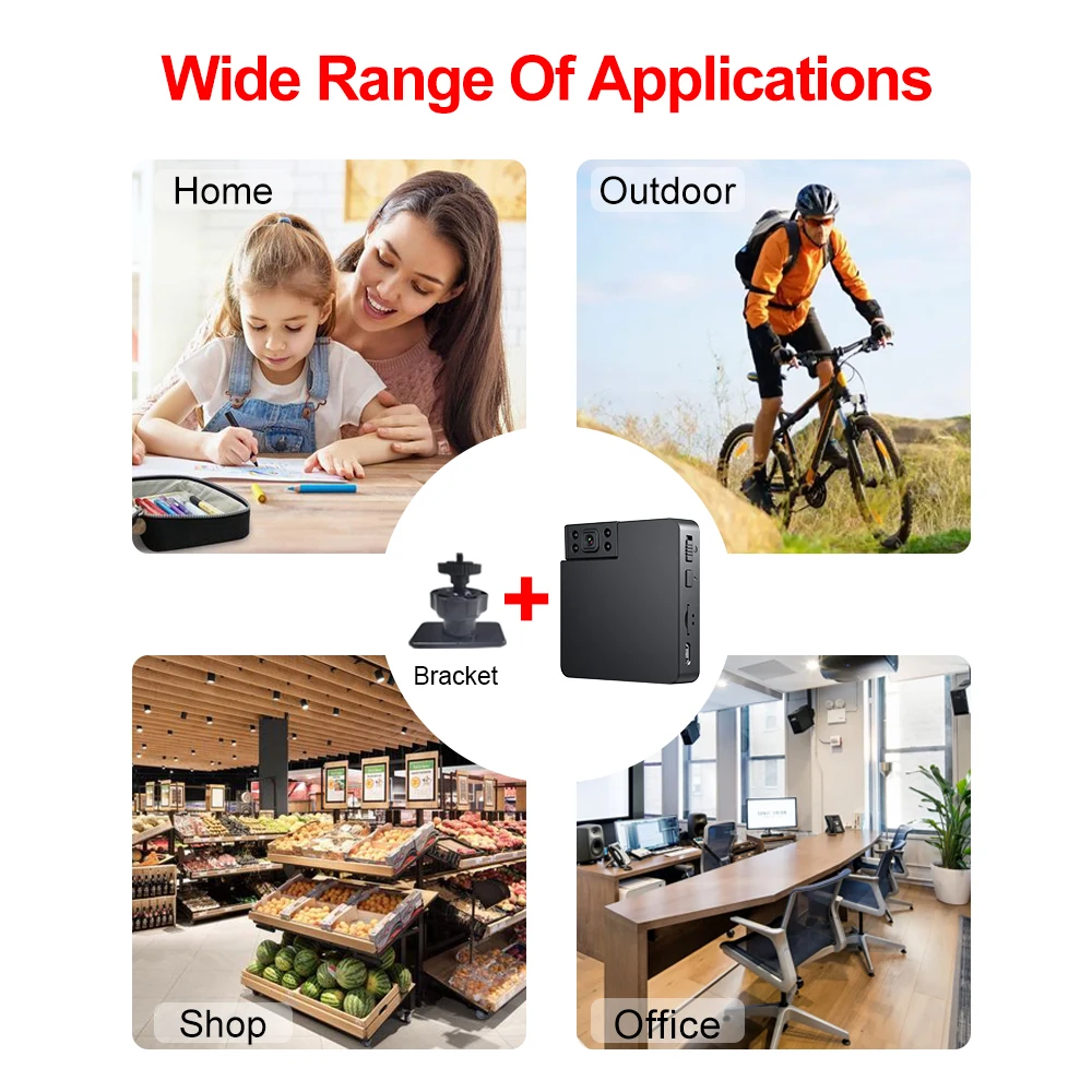 New Mini Wifi Camera,Wifi Camcorder,Wireless HD Video,IR Night Vision Home Security Surveillance Cam Monitor Indoor