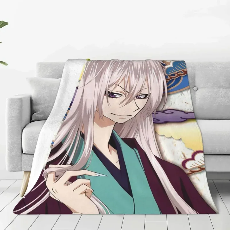 Kamisama kiss hajimeshiita anime flannel blanket Tomoe funny throw blanket for home hotel sofa 150*125cm plush thin quilt