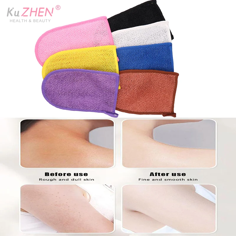 

Women Men Bath Gloves SPA Exfoliating Shower Brush Body Cleaning Scrub Mitt Rub Dead Skin Gloves Shower Towel Foam Body Massage