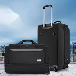 Women Travel Suitcase Trolley Bags Wheeled Bag Men Large Capacity Oxford Waterproof Rolling Luggage Travel Bag With Wheels