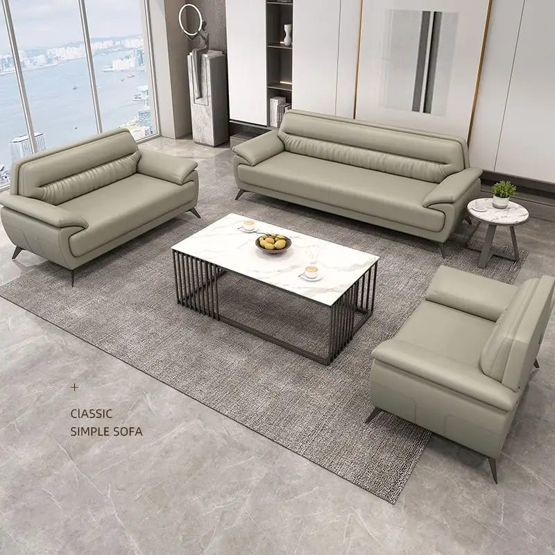 Canapé inclinable de style contemporain, mobilier de bureau, minimaliste, design lounge, 50OS