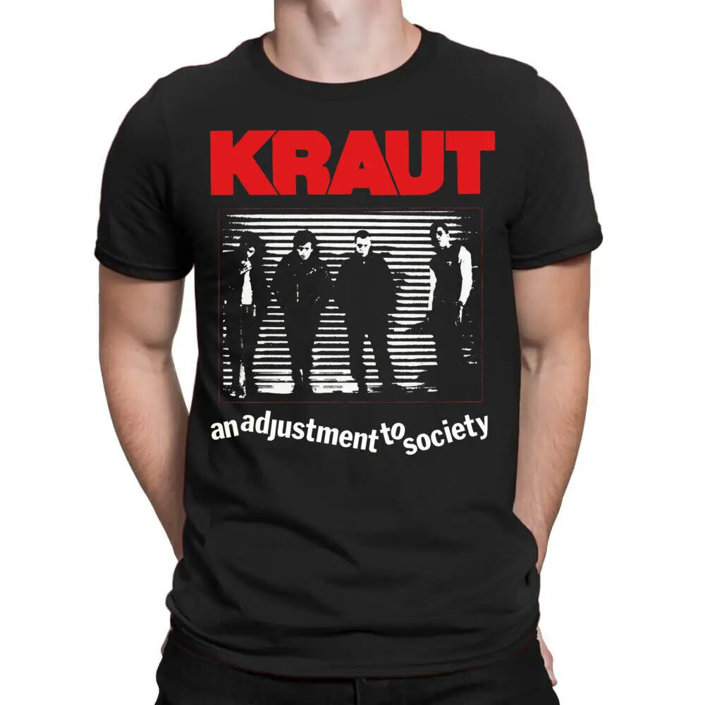 Kraut An Adjustment To Society American Music Premium T-Shirt Anime Graphic T-shirts For Men Clothing Women Short Sleeve Tees