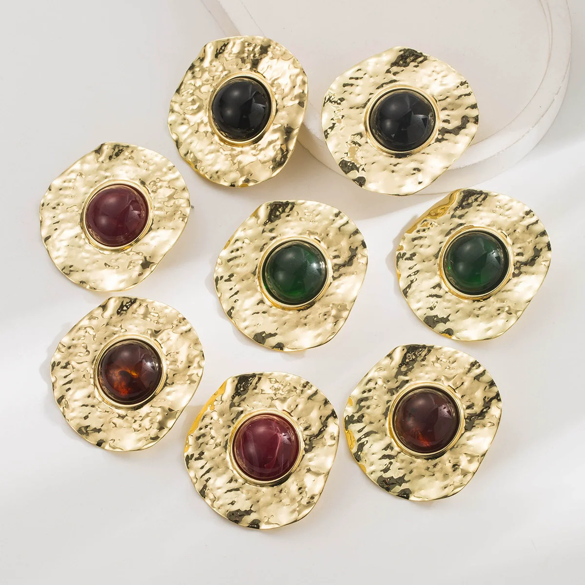 Round Gold Crystal … - image