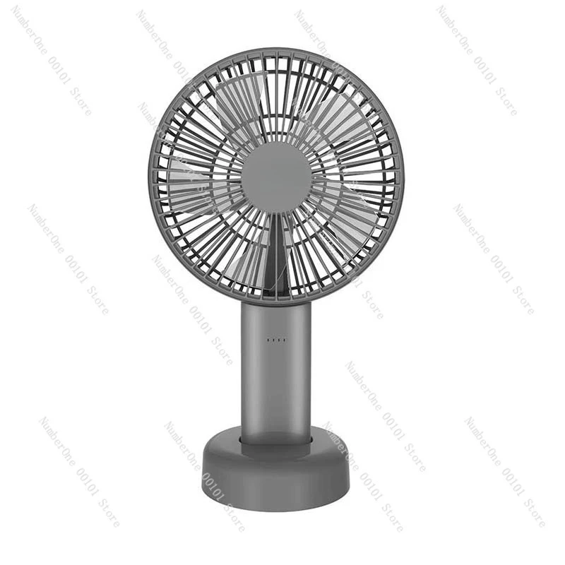 Portable Silent Handheld Fan Strong Wind Mini Desktop Cooling Fan for Student Office Outdoor In Stock
