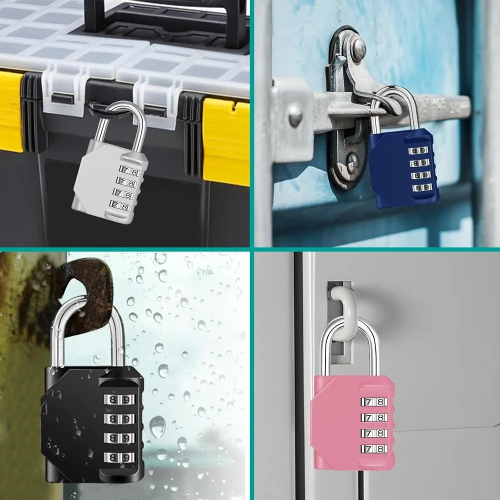 4 Digit Dial Digit Password Lock Luggage Lock Secret Lock Trunk Lock Locker Combination Lock Suitcase