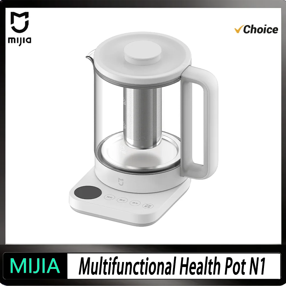 Image of 2026 MIJIA Multifunktionaler Gesundheitstopf Elektrischer Wasserkocher N1 Haushaltsgeräte 800W 304 Edelstahl Wärmeerhaltung 220V